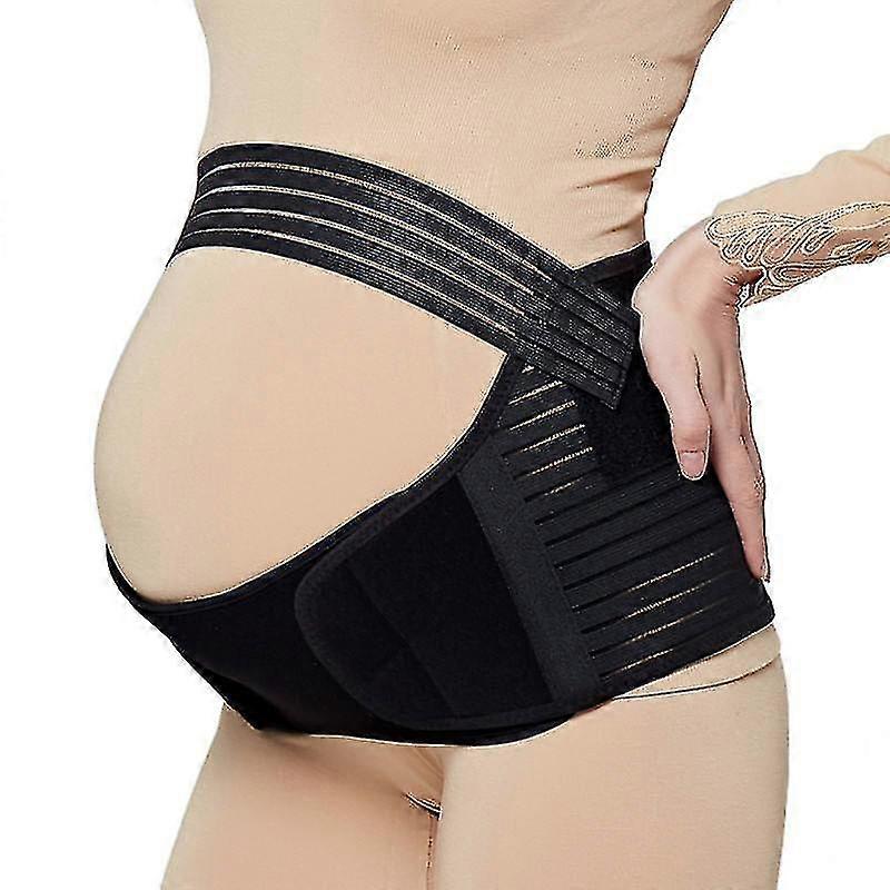 Maternity Belt 3 In 1 Maternity Breathable Adjustable Belt (l Size)