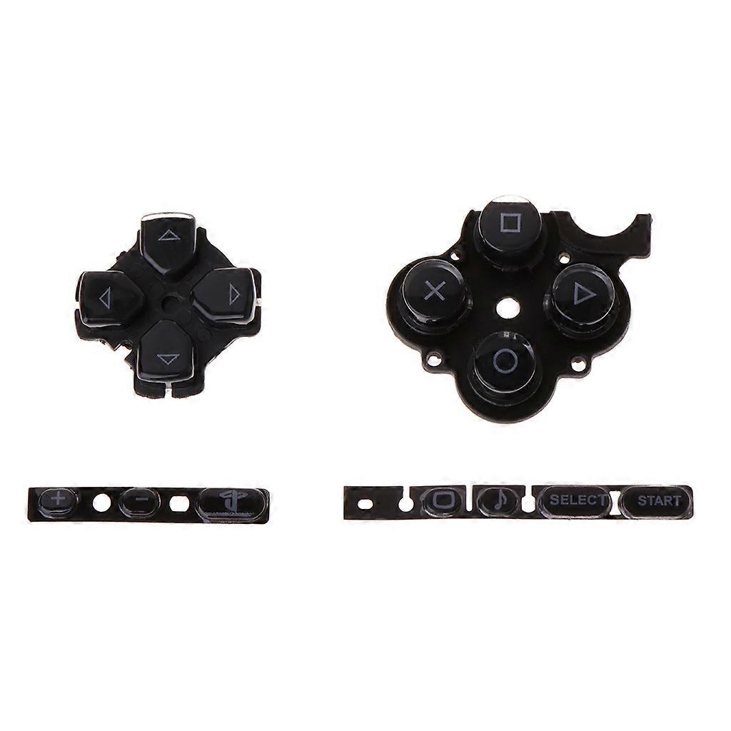 New Control Left Right Home Start Keypad Set Buttons Kit Replacement for PSP3000