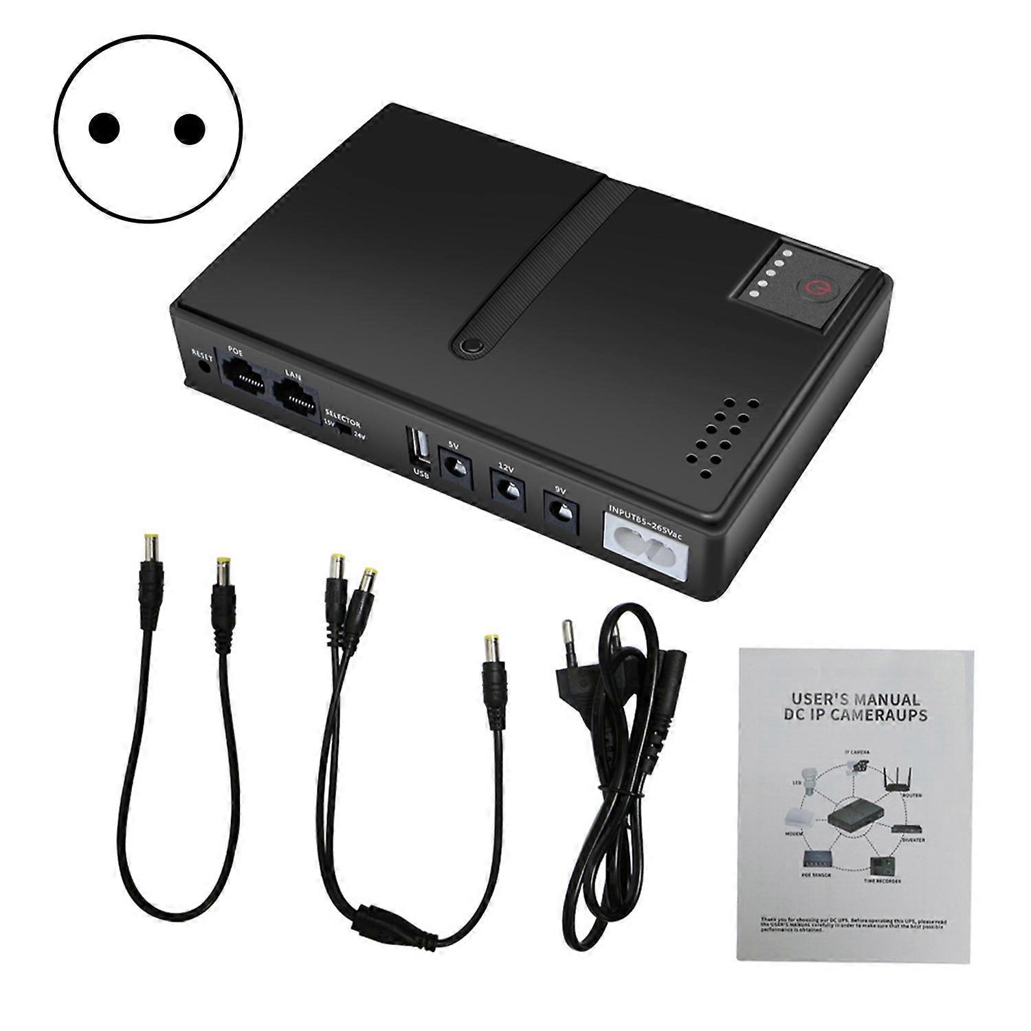 Uninterrupted Backup Power Intelligent Monitoring System Overcharge Protection Compact Portable UPS