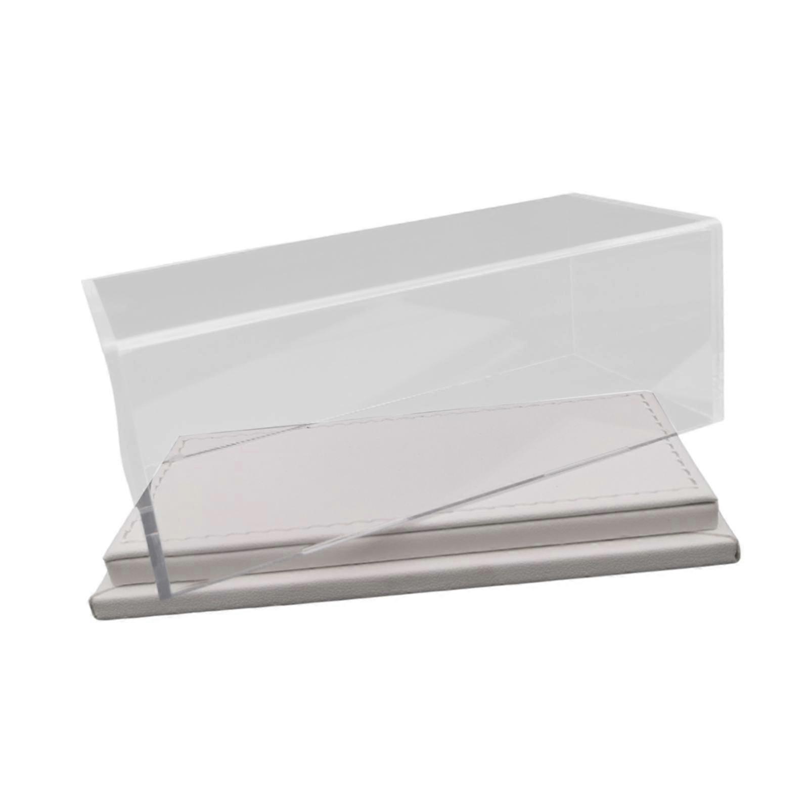 Acrylic Display Case Collectible with Base for 1/64 Car Model Cars Souvenirs