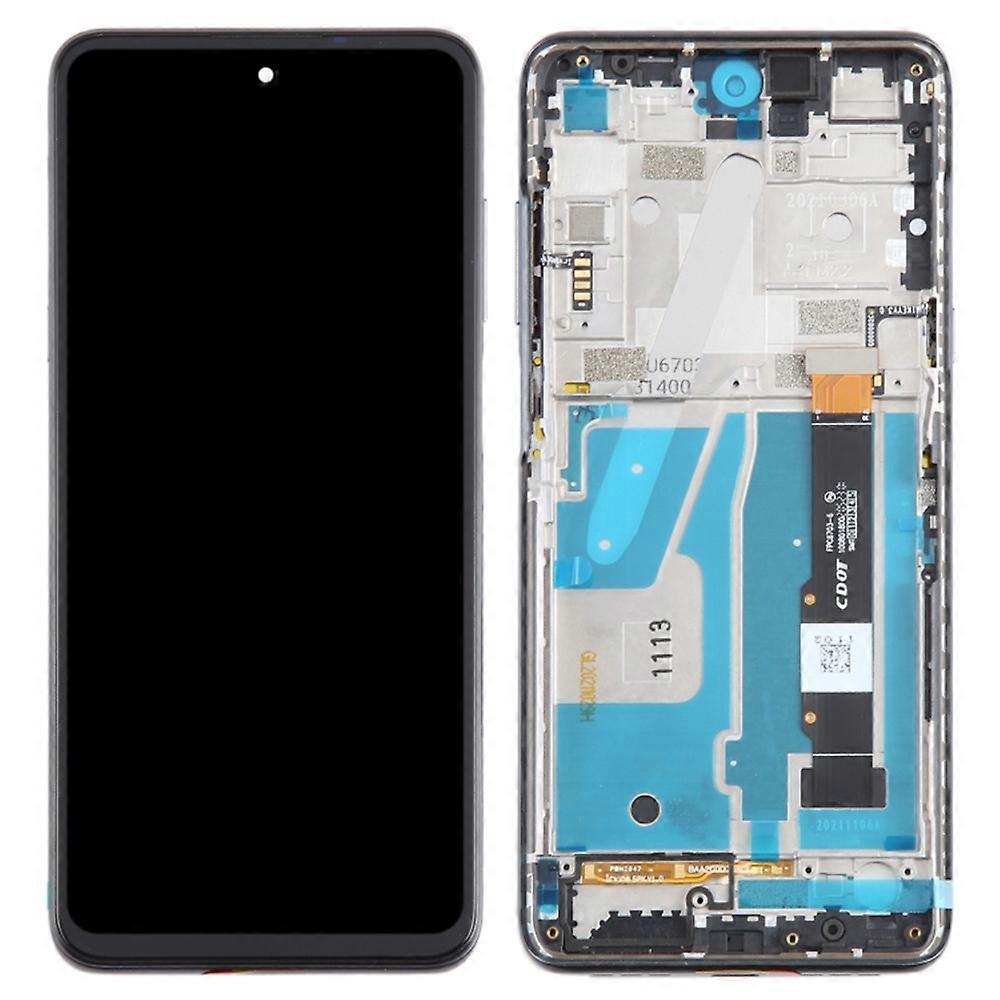 For TCL 20 5G T781 T781K T781H OEM Grade S LCD Screen and Digitizer Assembly Frame (Without Logo) -