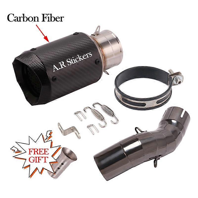 Slip On For KAWASAKI Z900 Ninja 900 2017 2018 2019 Year Motorcycle Exhaust Modify Middle Link Pipe Escape Moto Muffler DB Killer