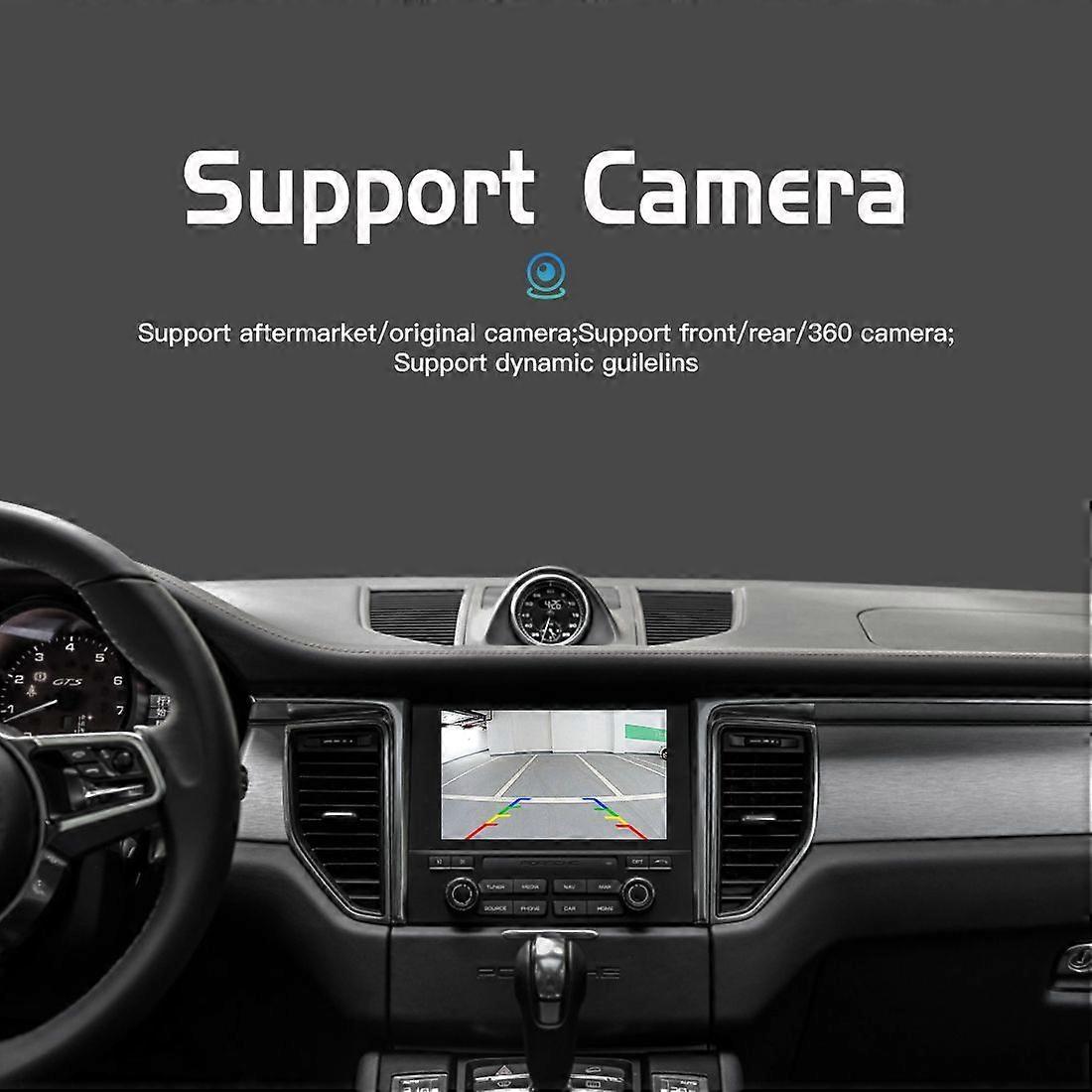 Drahtloses Apple Carplay Modul für Porsche PCM 4.0 Bosxter Cayman 911 Macan 2017-2018 Android Auto Mirroring Car Play Adapter Box