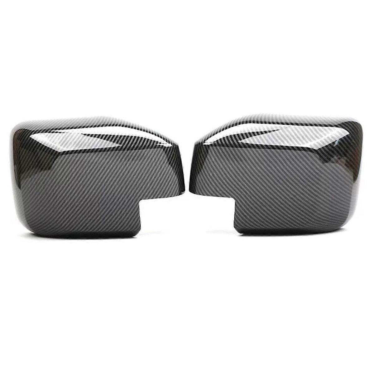 Car Rearview Mirror Cover for 21-23 Rear Protective Cover Mirror Cover Car Accessories Carbon Fiber Pattern