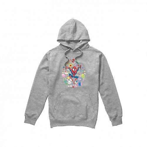 Spider-Man Mens Circle Hoodie