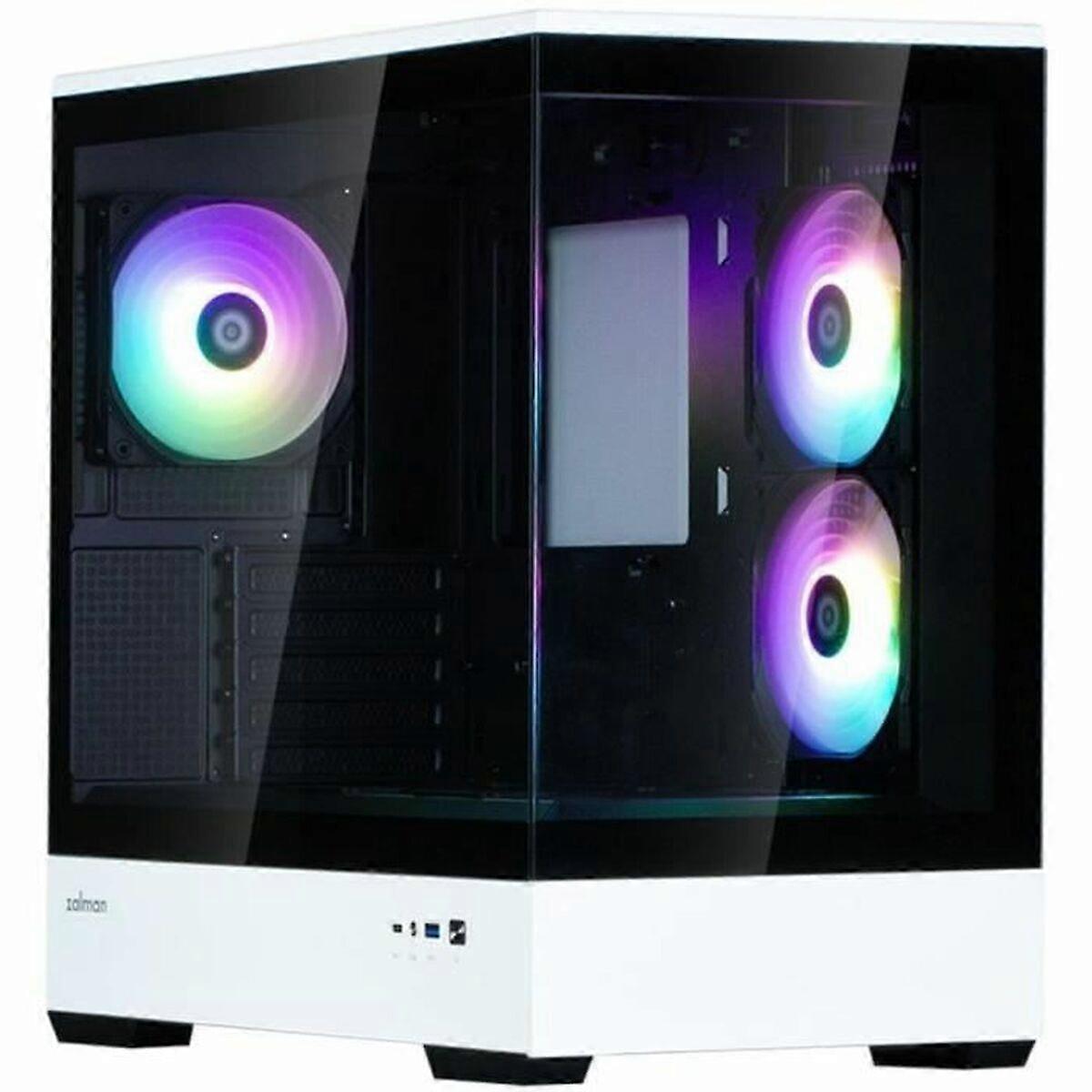 Micro ATX / Mini ITX / ATX Midtower Gehäuse Zalman P30 BW Schwarz