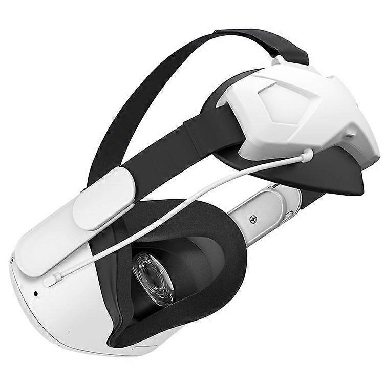 SBSGV Oculus Meta/Quest 2 Ιμάντας Κεφαλής με Μπαταρία, Ρυθμιζόμενος Ιμάντας Elite 5000mAh Γρήγορη φόρτιση Επεκτείνετε 3 ώρες σε χρόνο παιχνιδιού VR, Quest 2 Head Elite St