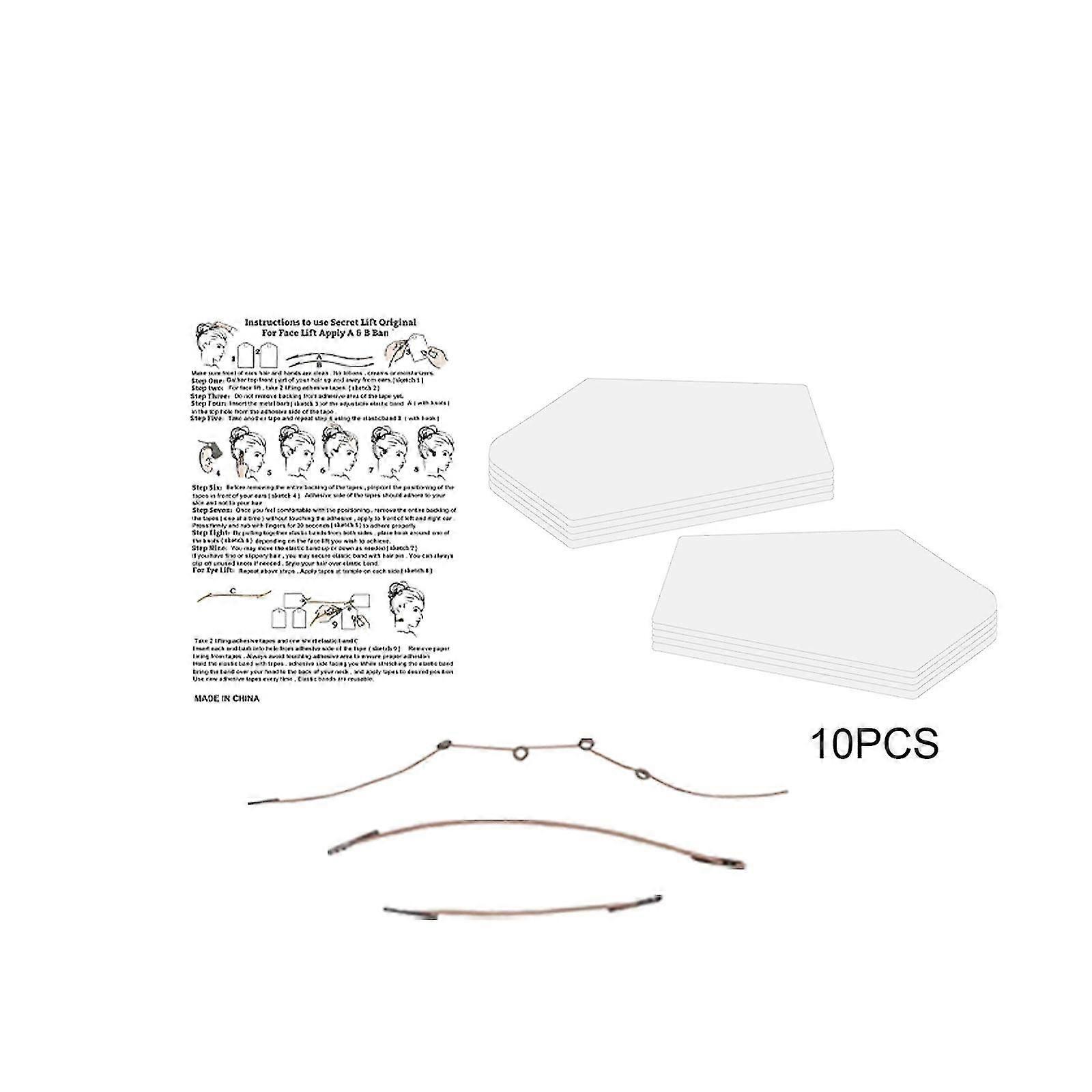 Face Lift Patch - V-Shaped Contouring, Fastening, and Lifting