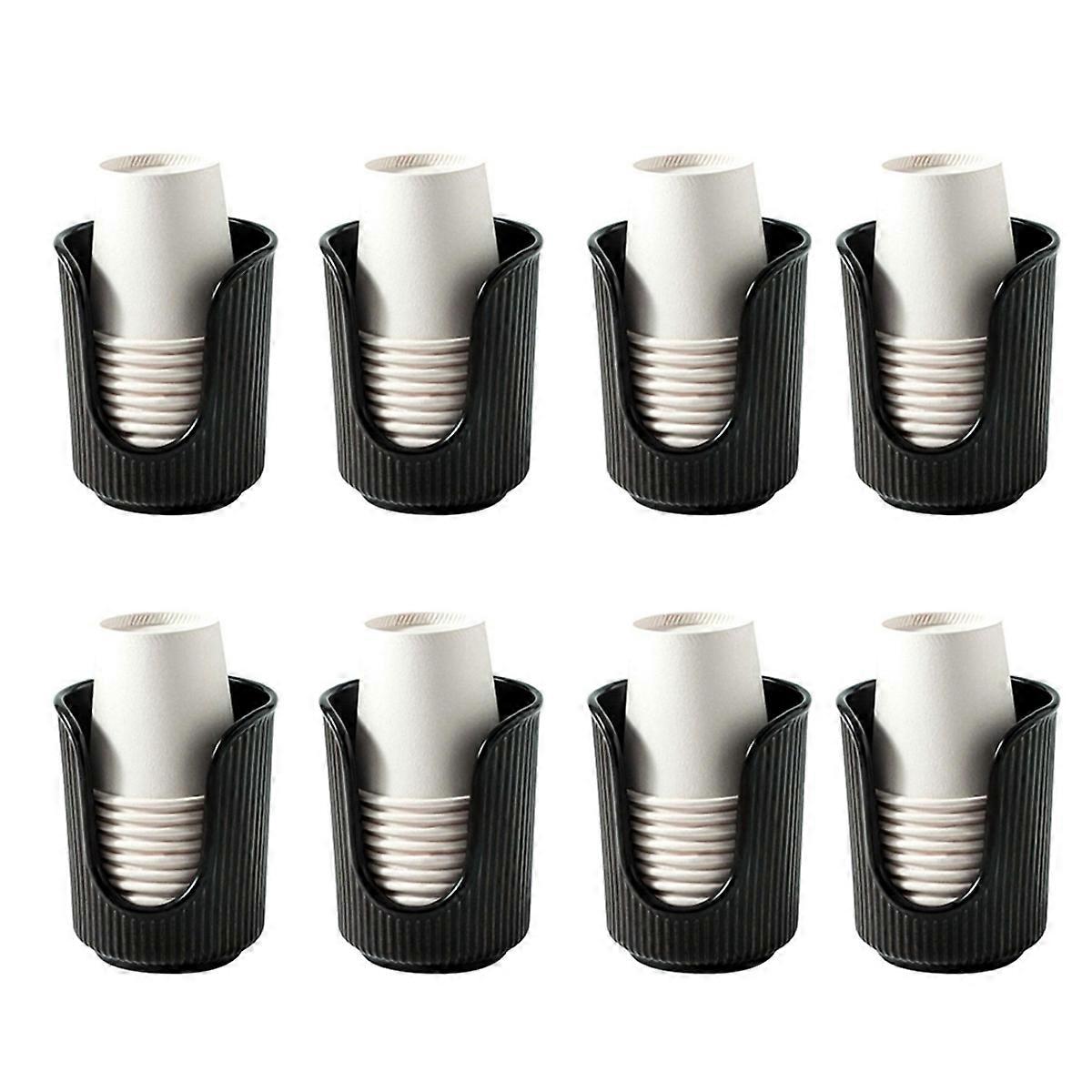 Bathroom Cup Dispenser, Plastic Paper Cup Holder, Disposable Mouthwash Cup Storage Rack, Kitchen an