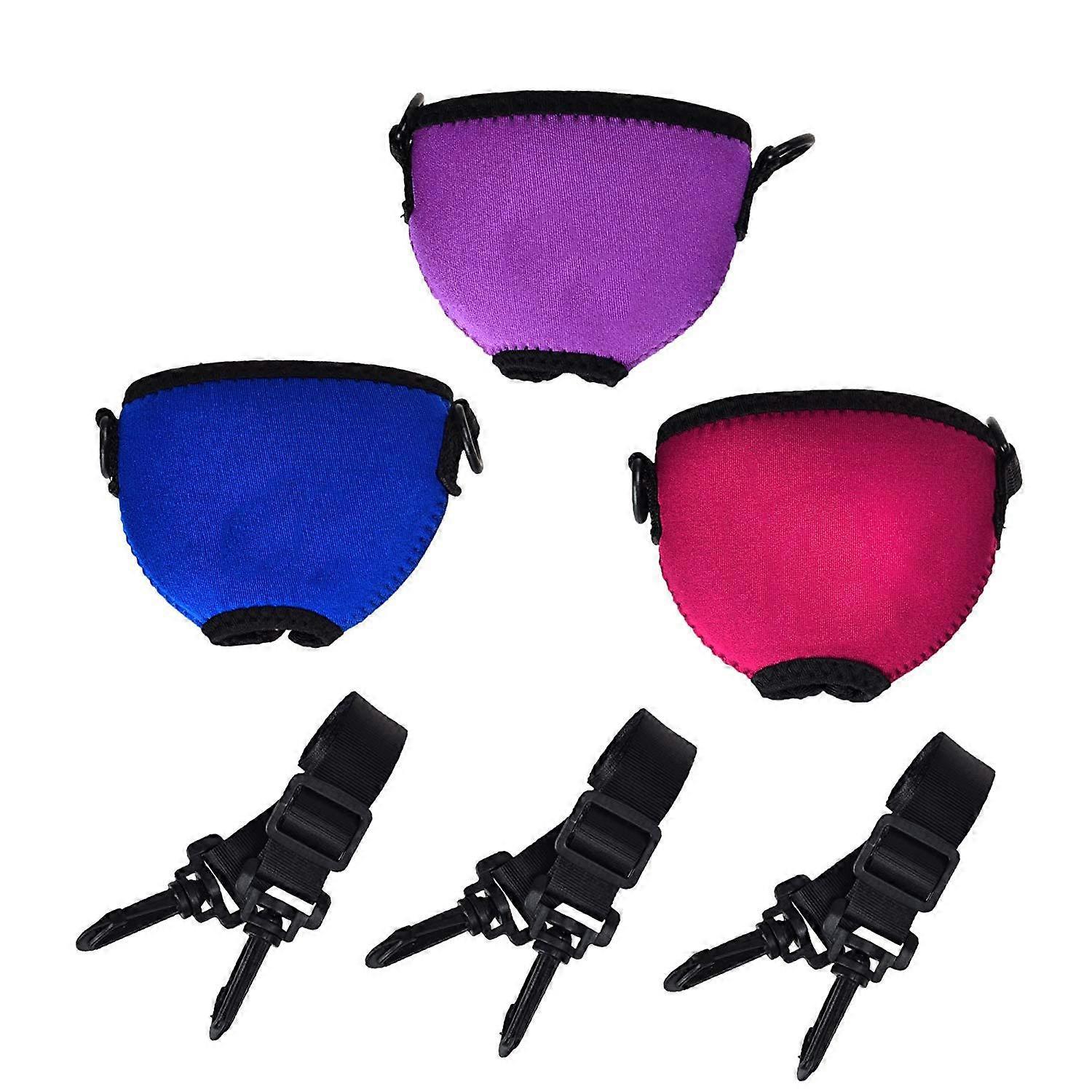 Insulated Glass Holder with Adjustable Neck Strap for Outdoor Use - Lightweight Portable Design Ideal for Hiking and Travel