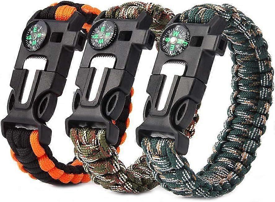 Multi-tool for Hiking with Fire Lighter, Compass, Whistle