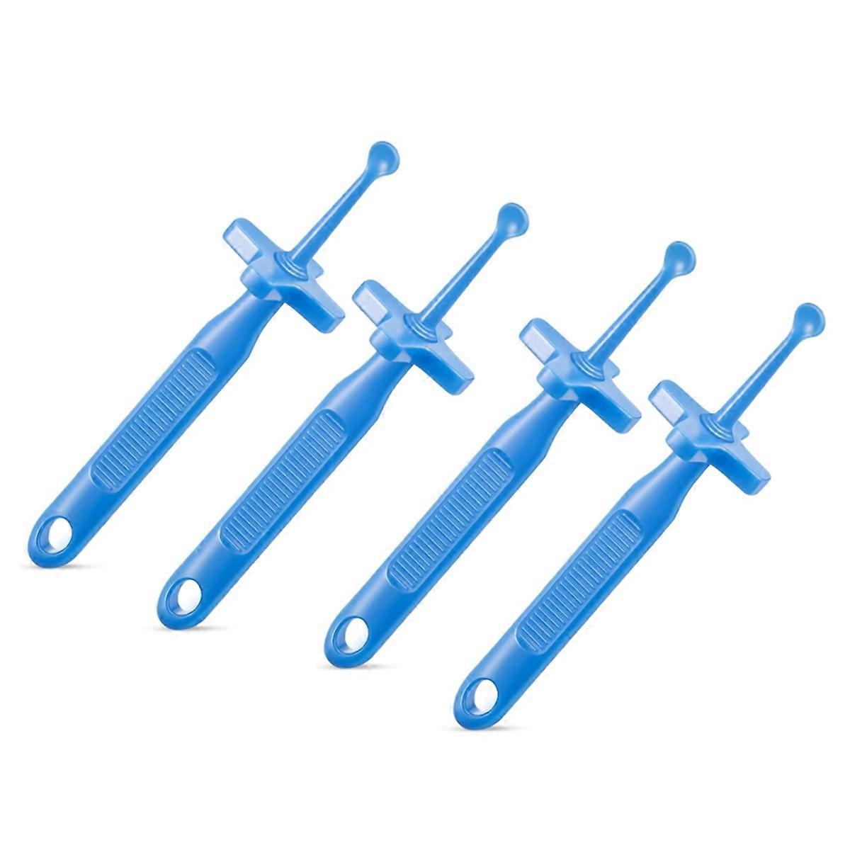 4 Pcs Tool Kit with Safe Guard Reusable Plastic Earwax Removal Cleaning Tool
