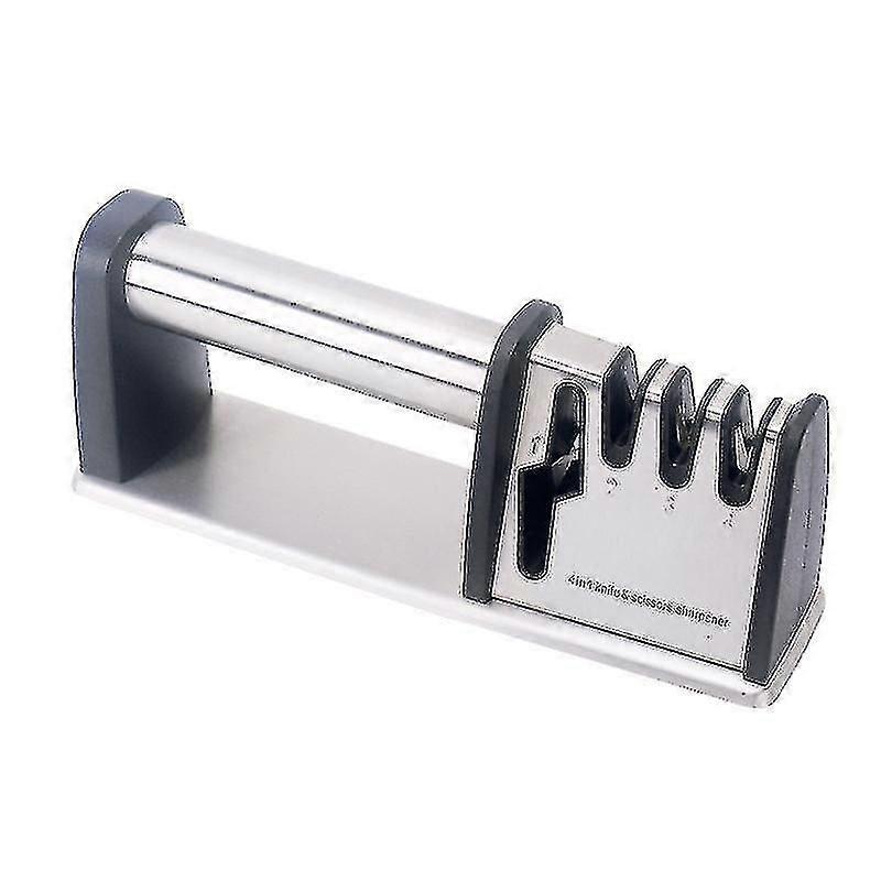 4 In 1 Knife Sharpener, Professional Knife Sharpener Knife Sharpener, Manual Knife Sharpener Sharpen