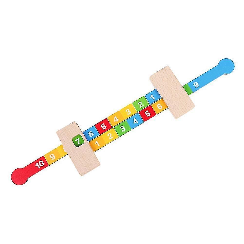 Kids Digital Decomposition Ruler Toy Math Training Aids Early Educational Toy