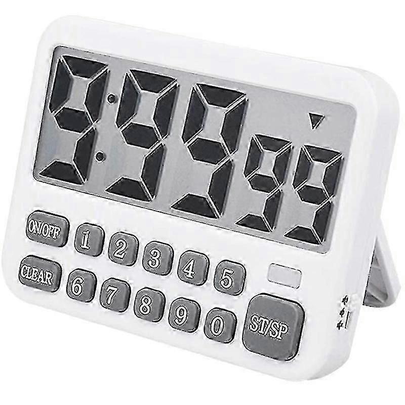 Digital Kitchen Timer, Display Cooking Timer Cycle Count Up/Down Timer with Digits Directly Input