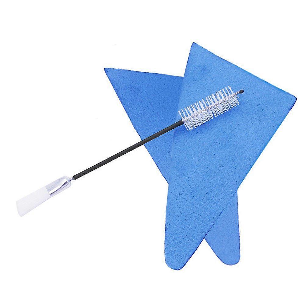 Faux Faux Suede Durable Cleaning Cloth Alto Tenor Flute Clarinet Soprano Saxophone Parts & Accessories