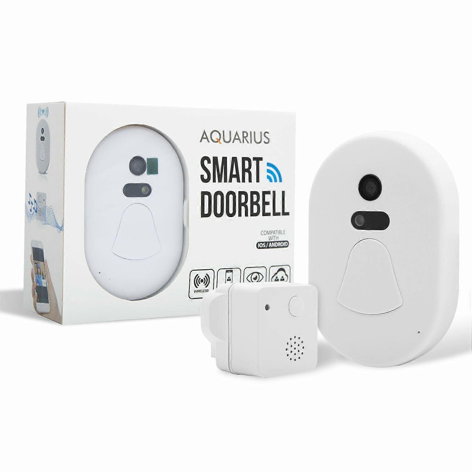 WIFI Smart Photo Camera Doorbell - White