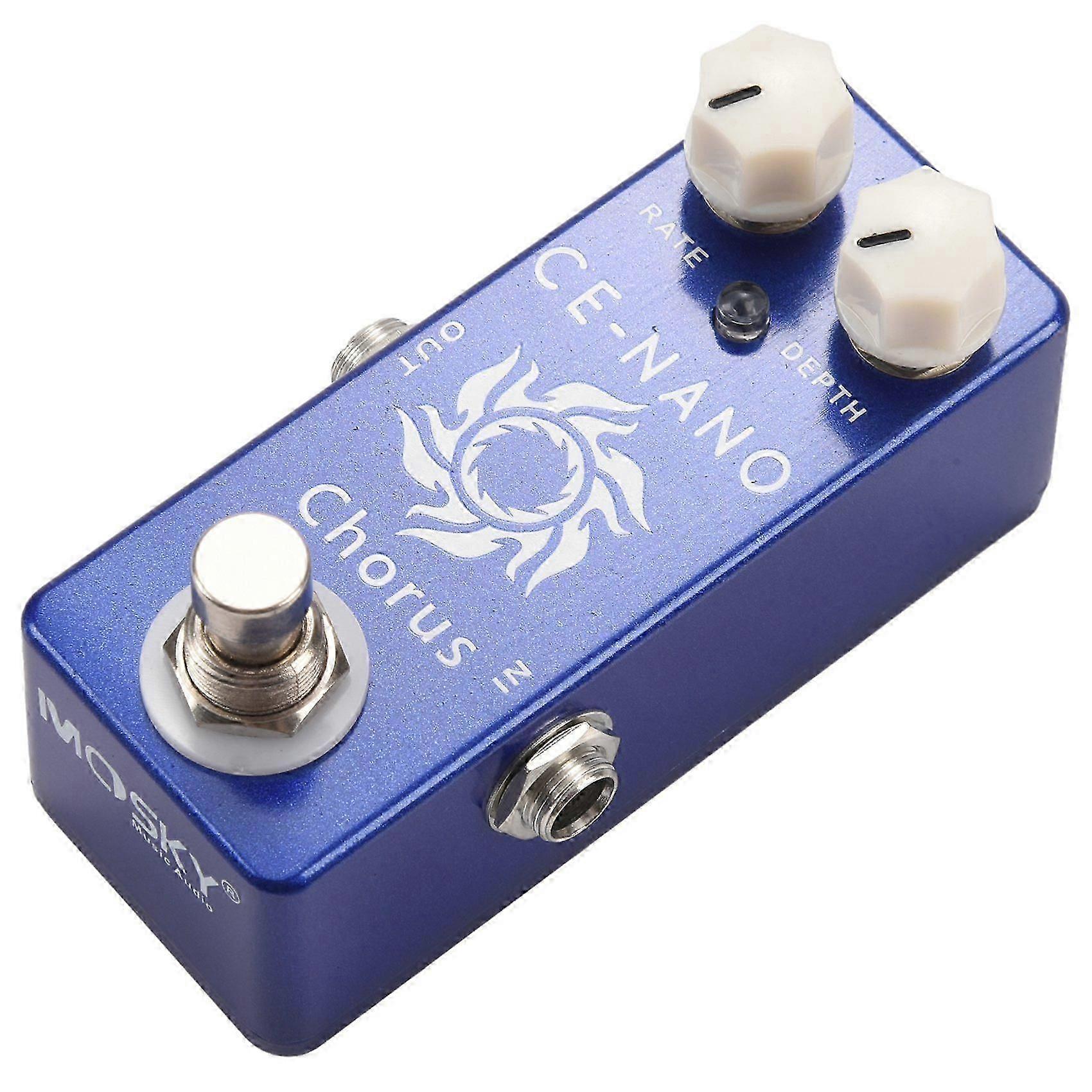 - Guitar Chorus Effect Pedal Full Metal Shell True Bypass