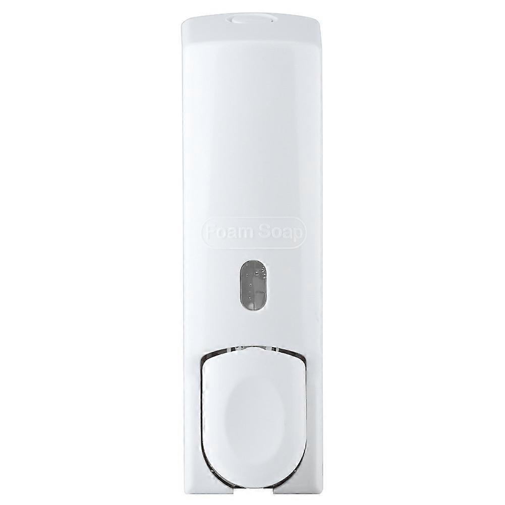 600ml Wall-Mounted Manual Foam Soap Dispenser for Bathroom and Kitchen Use, Durable Plastic, Easy to Refill
