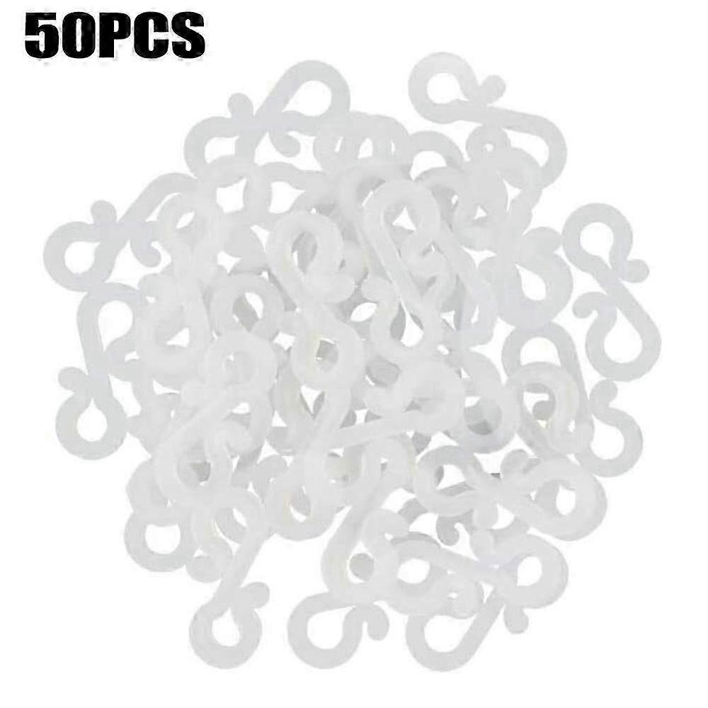 50Pcs Hanging Hooks Clips for Christmas Tree Ornament String Lights In/Outdoor