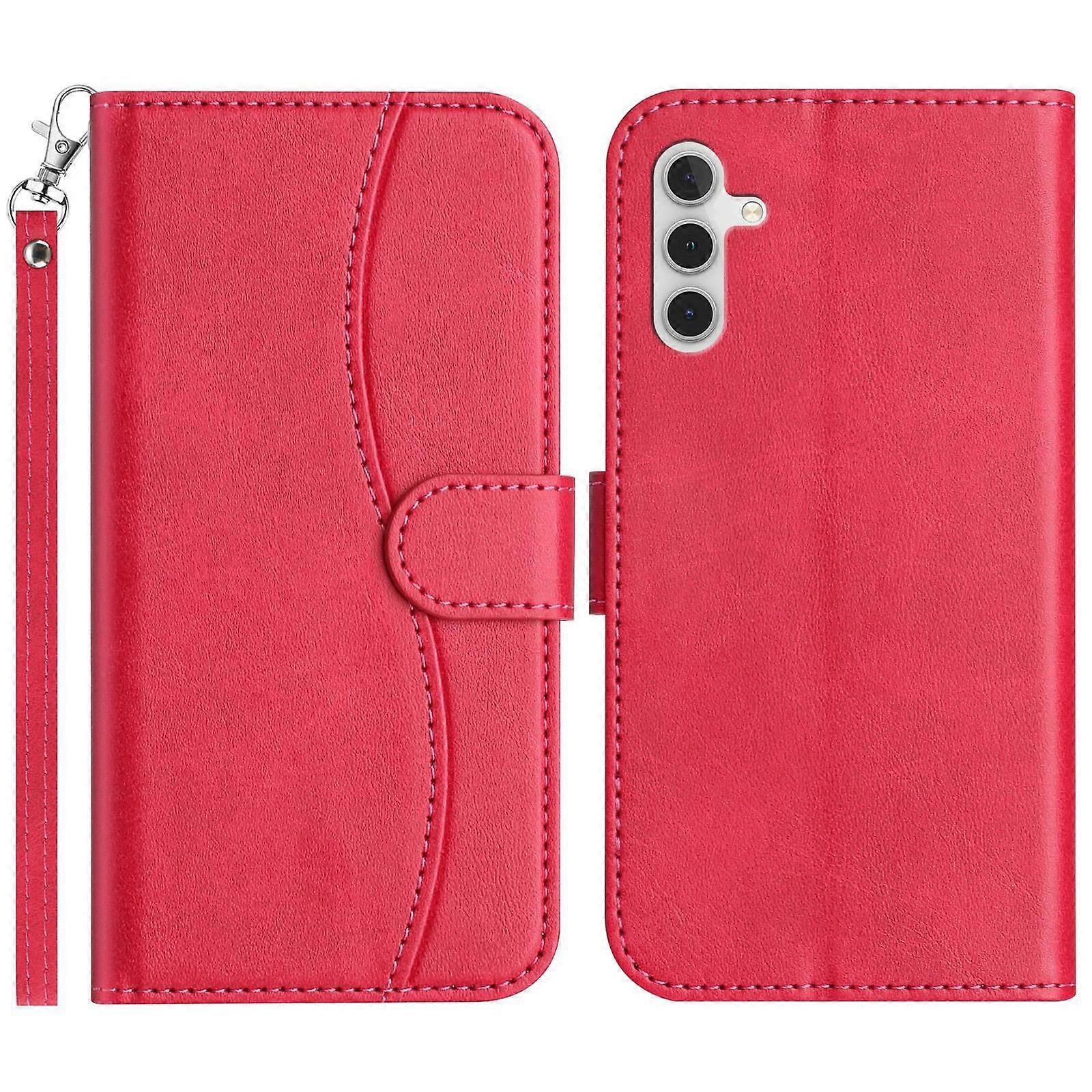 Dual-Folded Leather Case For Samsung Galaxy A16