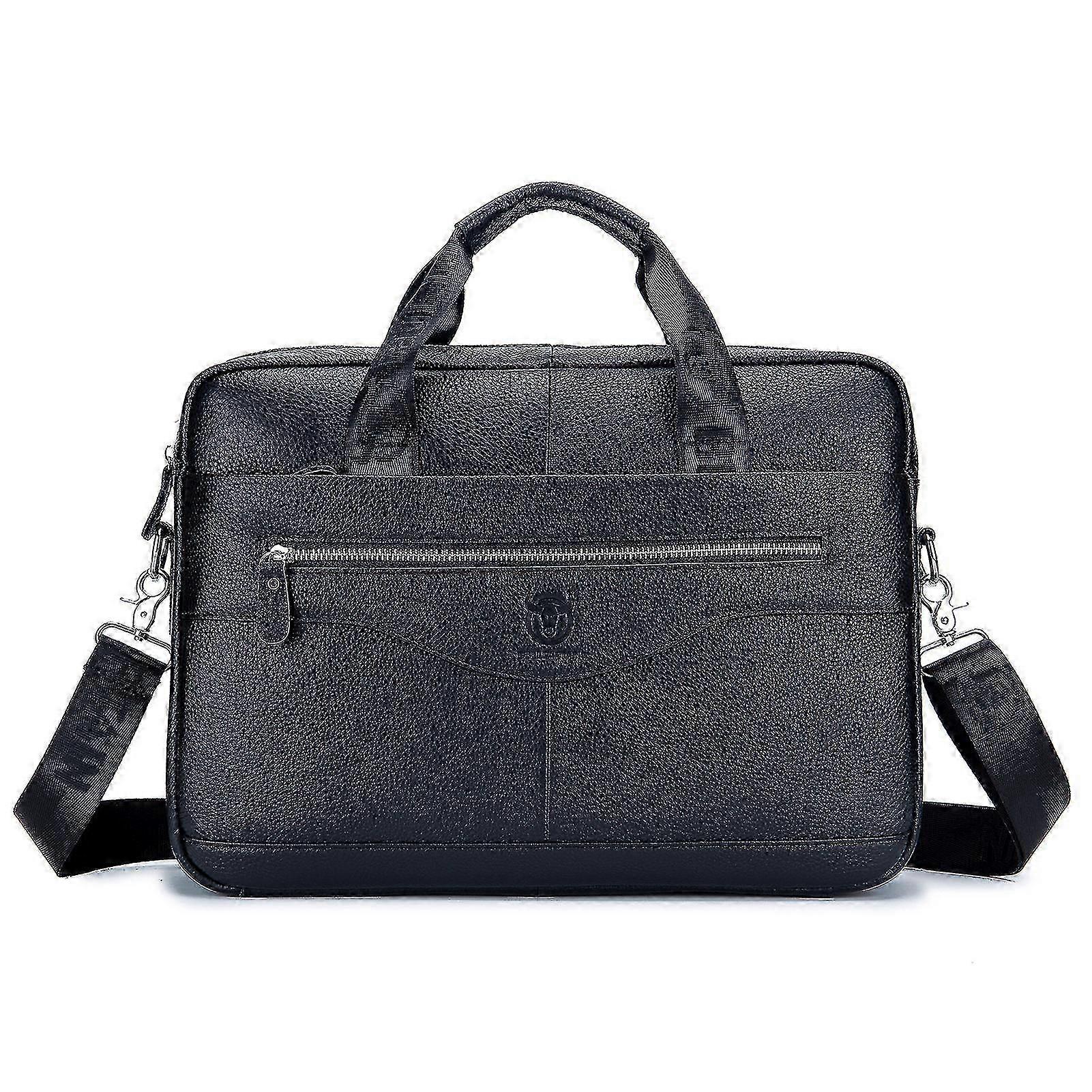 Men Leather Messenger Bag