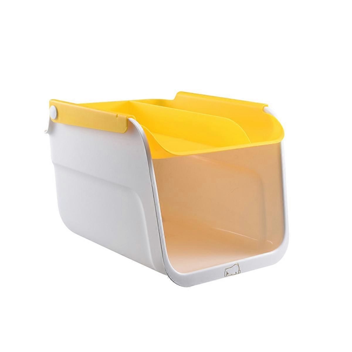 Shelf Shoe Organizer Space-Saving Locker Yellow