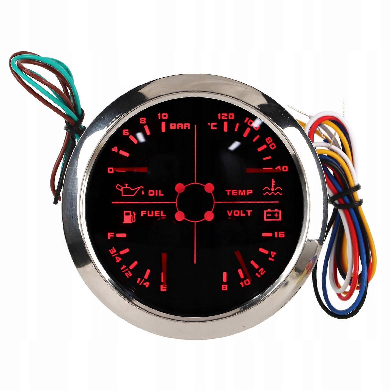 Multifunction Indicator Meter 4in1 85mm 9-32v