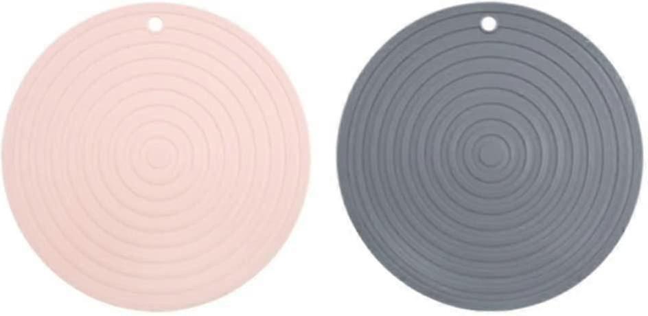 For 2024Cat Bowl Mat 2 Pieces Dog Bowl Mat and Cat Food Dog Placemat Non-Slip Mat Underside Bowls Portable