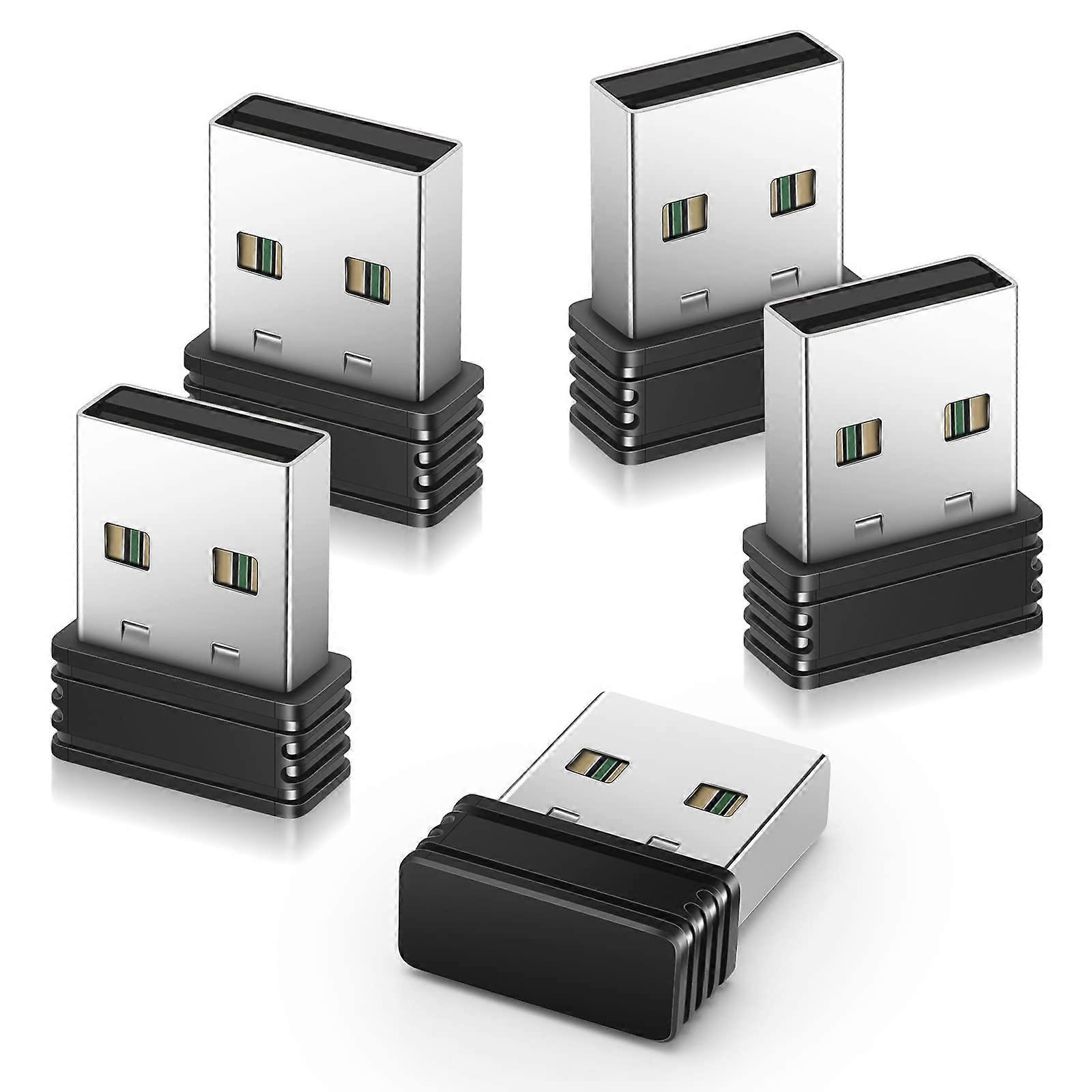 5 Pack Invisible USB for Mini Computer/Laptop Driver-Free Mouse Shaker