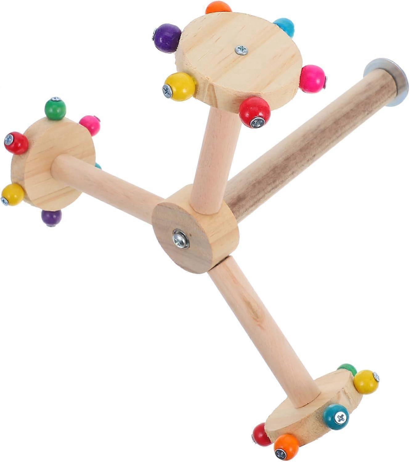Parrot Swing Toy Set Bird Activity Station for Cockatiels Multi-Function Bird Perch