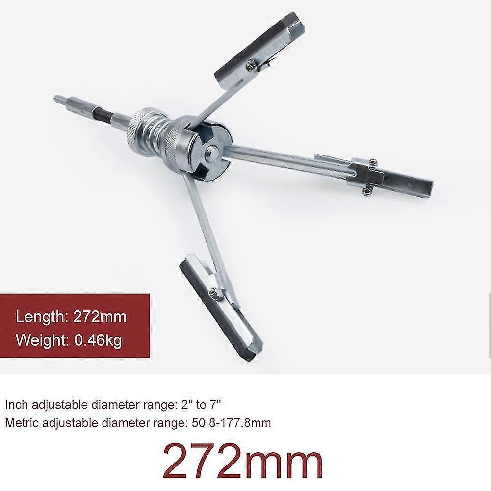 51–177 mm Automotor-Zylinder-Honwerkzeug, dreibackig, verstellbarer Bremszylinder-Polier-Honwerkzeug zum Schleifen von Löchern, Reibung