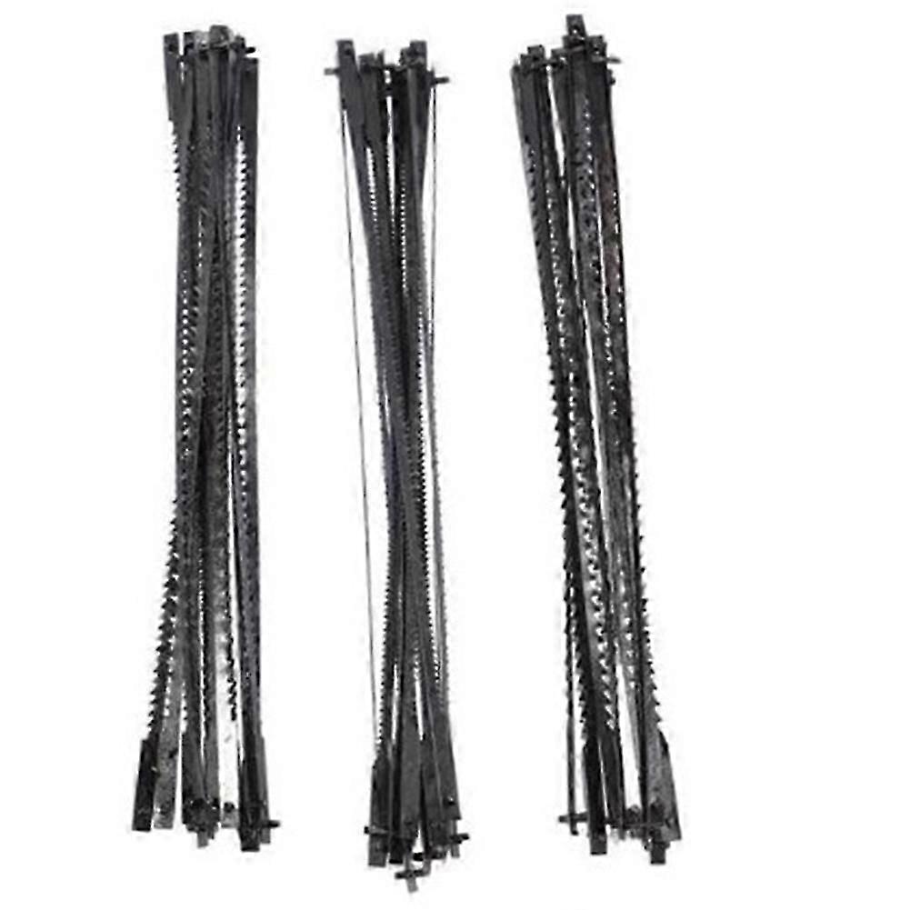 36 stk rullesagblader 127mm karbonstål retsagblader med pinne 15/18/24 tenner Standard fint kutt