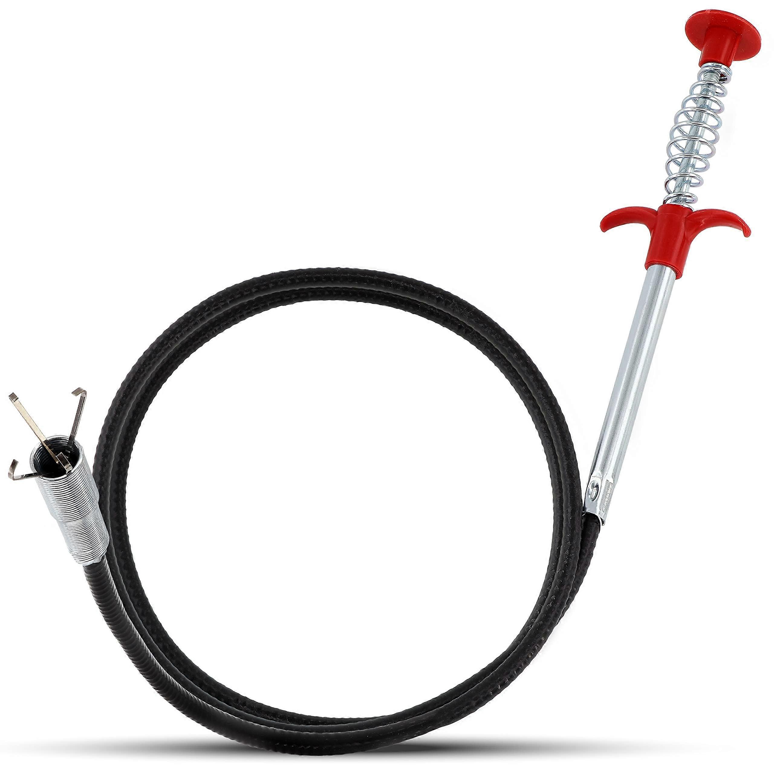 36' Snake Drain Clog Remover - Used as Hair Clog Remover for Sink, Shower, and Bathtub - By RAM-PRO