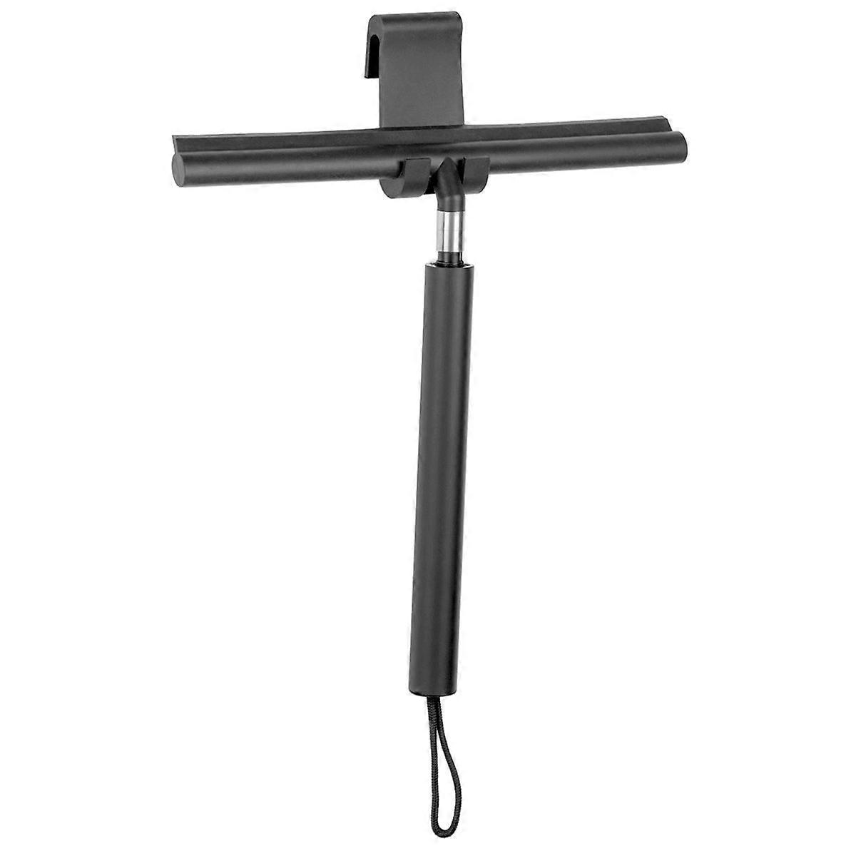 Shower Squeegee with Long Handle for Glass & Tile Cleaning