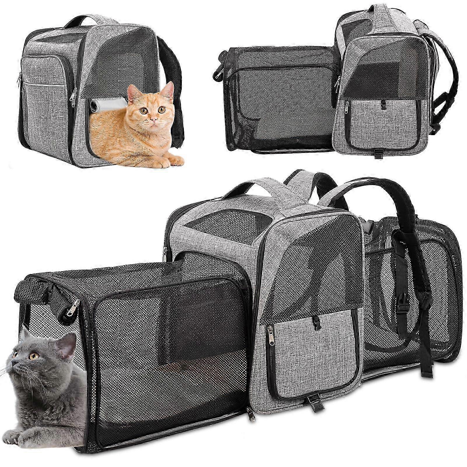 Extended breathable backpack for travel