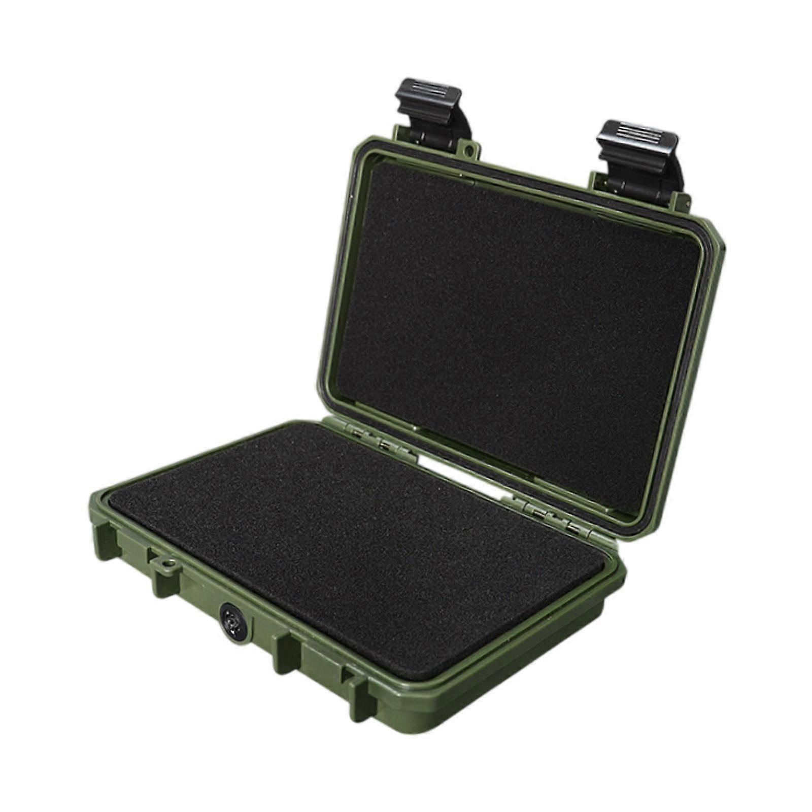 Waterproof Hard Case Storage Box with Foam Equipment Box Protective Tool Box for