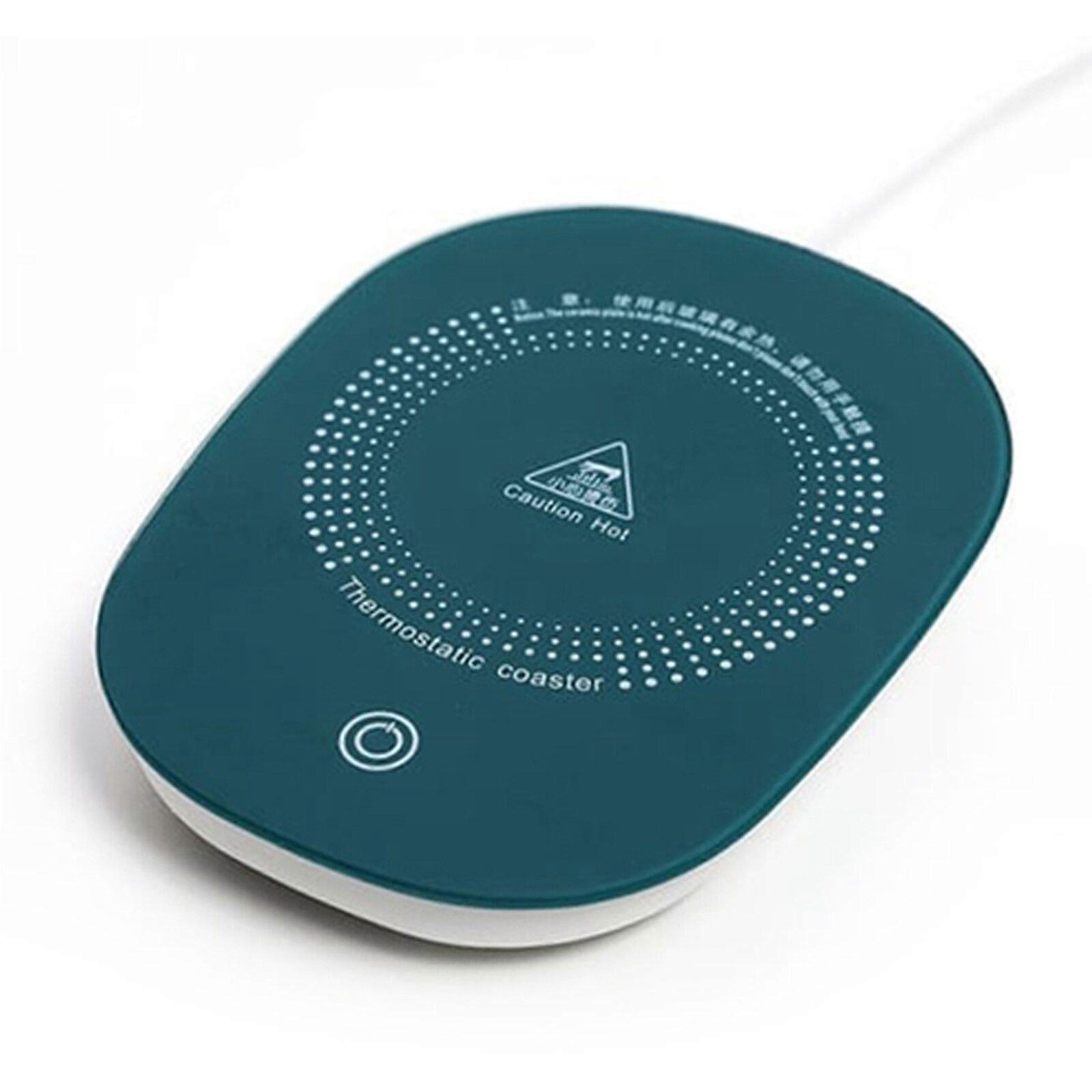 2023 Scaldatazze da caffè caldo con tazza, Scaldatazze da caffè USB con spegnimento automatico, Set di piastre riscaldanti a induzione a gravità Smart Desk Confezione regalo di compleanno