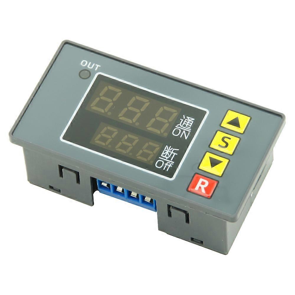 T3231 Programmable Control Controller Digital Time Delay 1-way Relay Switch Active Output Auto Manual Operation Reserve External Trigger Interface