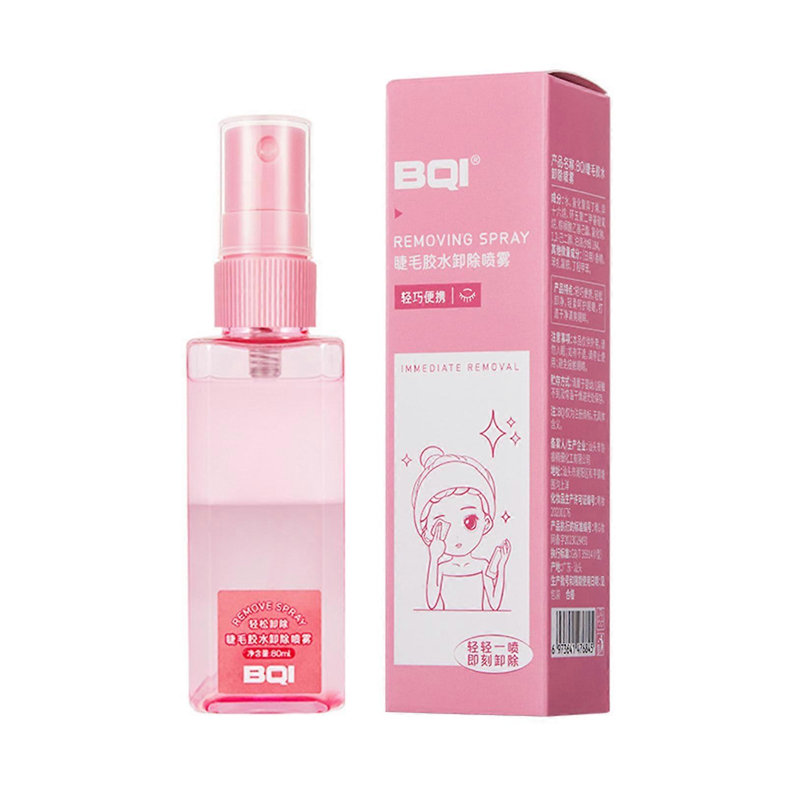 80ml Eyelash Extension Liquid Quickly Dissolves Powerful Eyelash Extension Glue for Eyelash Extension Grafting Use