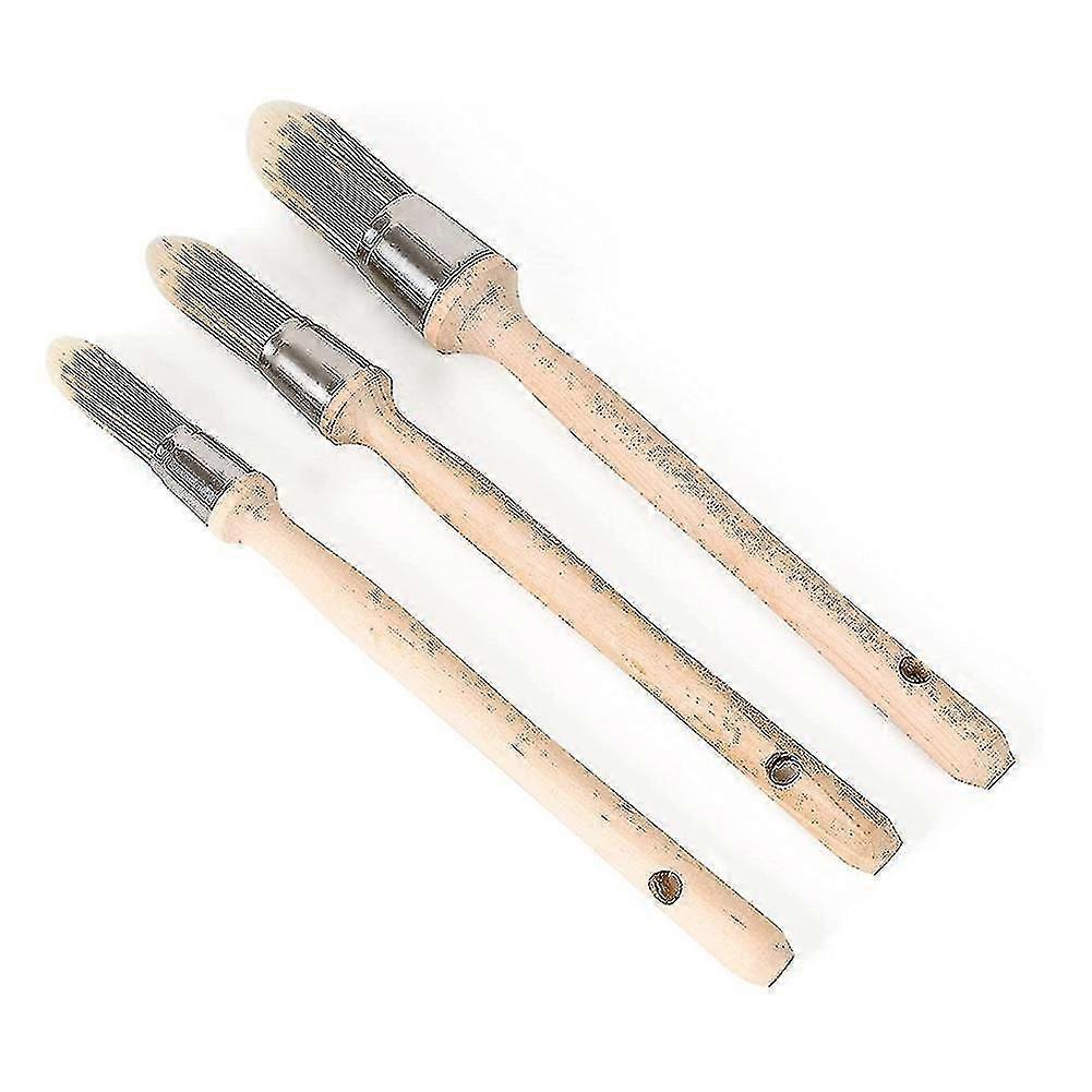 أداة الطلاء تقليم ، مع 0.6 بوصة ، 0.8 بوصة ، 1 بوصة فرش الطلاء الصغيرة للجدران ، أداة طلاء الحافة ، لحواف الجدران