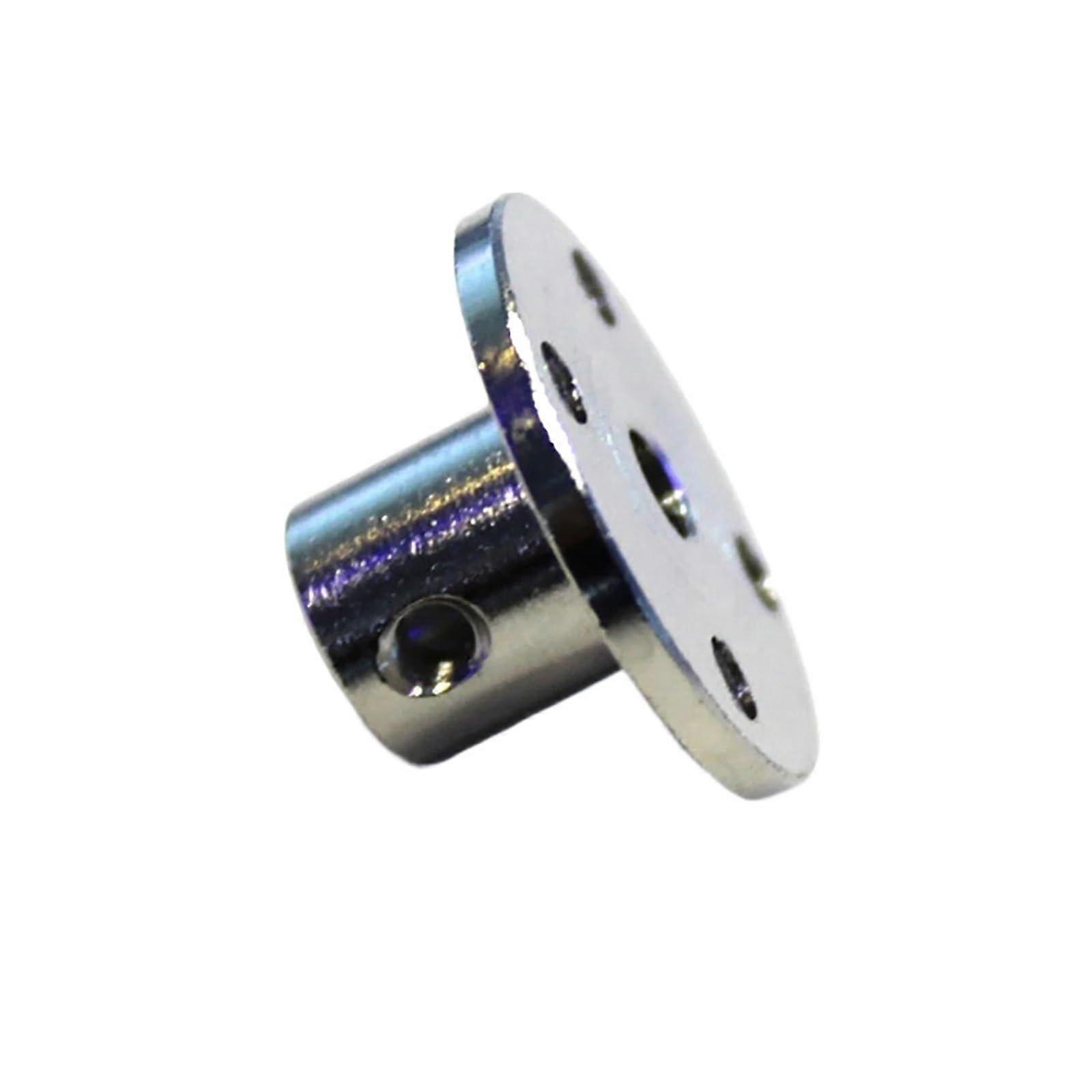 Flange Rigid Motor Shaft Coupling 3.17mm 4-12mm Coupler Transmission Connector Sleeve Adapter Size A