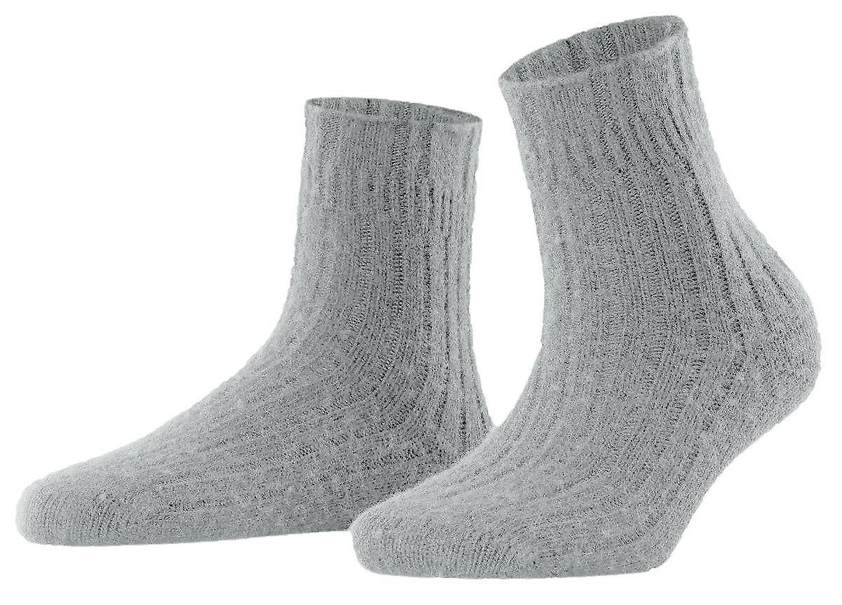 Falke Rib Bed Socks - Silver