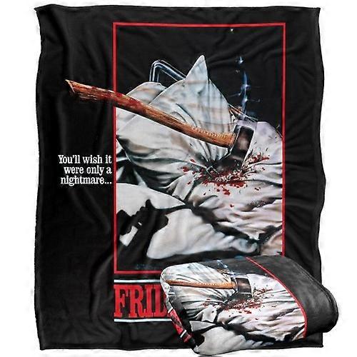 Friday The 13th You'll Wish Poster Blanket