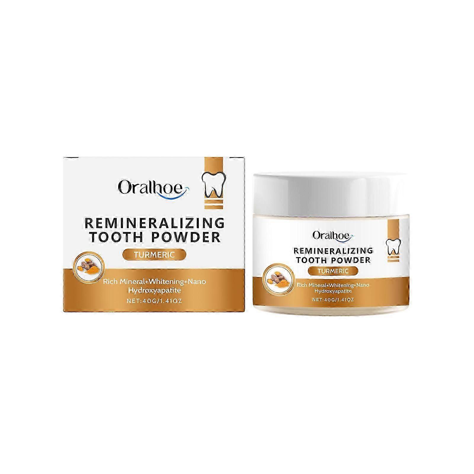 turmeric tooth cleaning powder