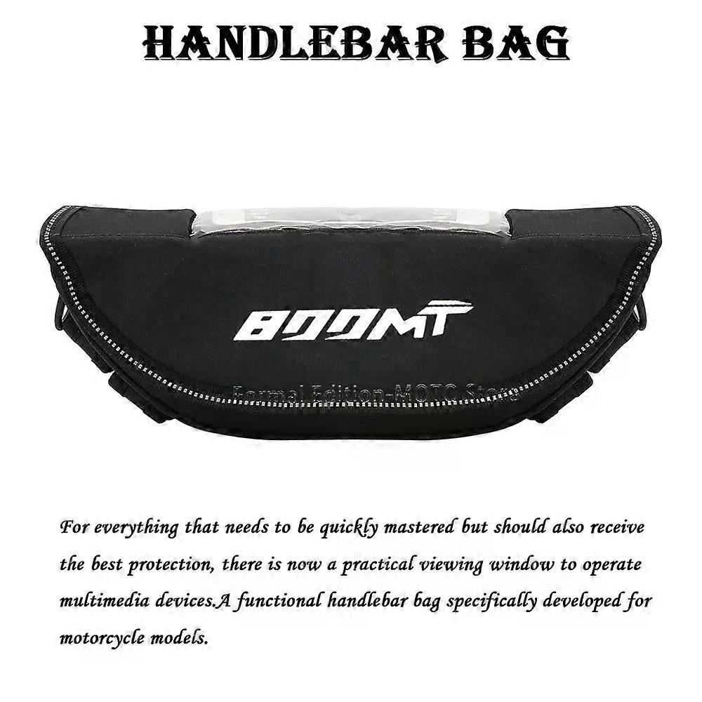 Motorcycle handlebar navigation bag for CFMOTO 650MT 800MT handlebar storage bag dustproof and waterproof