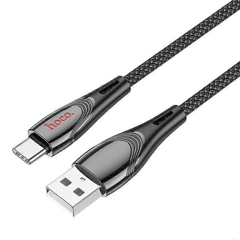 hoco U133 Type-C / USB-C to USB-A Braided Charging Data Cable 1.2m