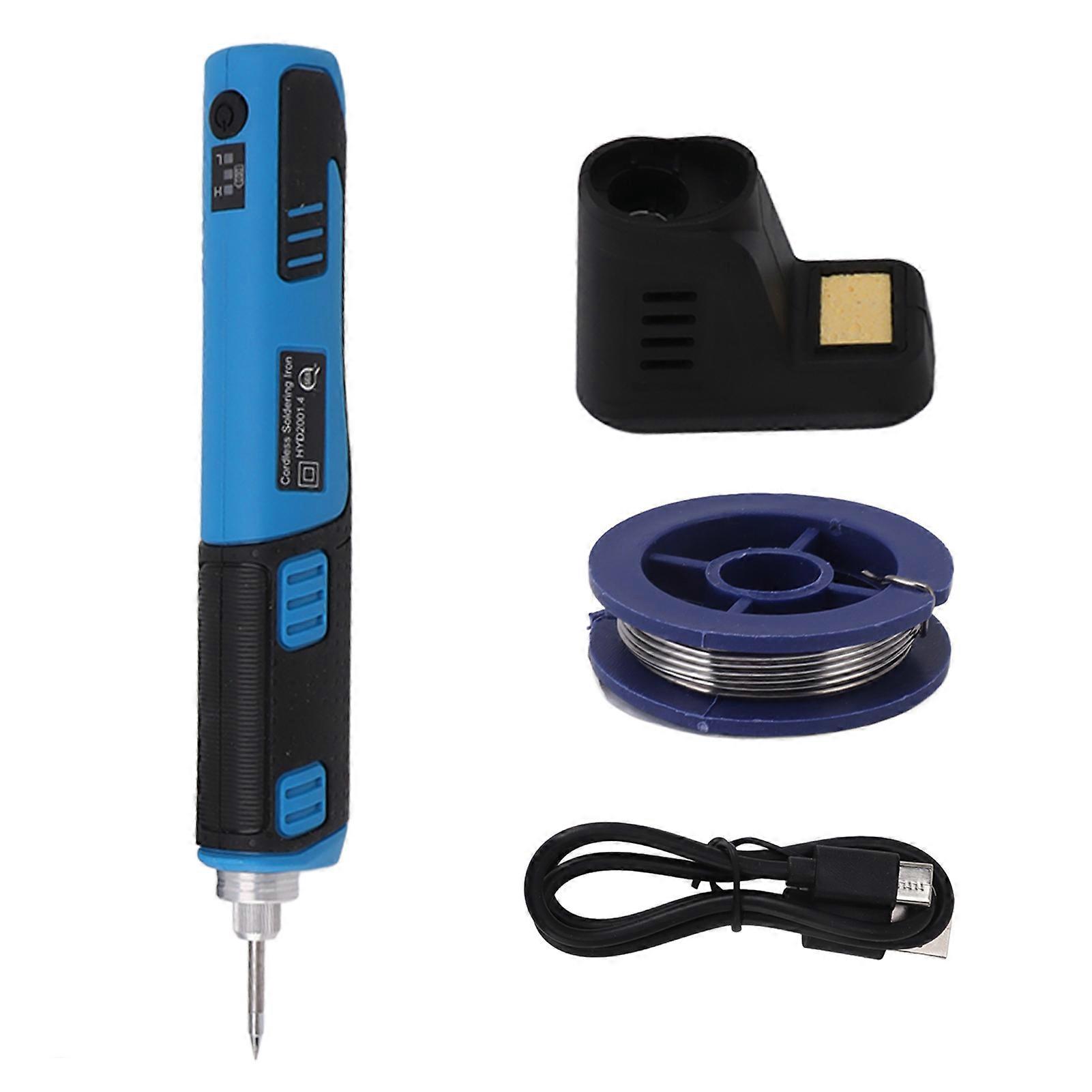 Portable Cordless Soldering Iron Kit Cordless Soldering Iron with Rechargeable Lithium Ion Battery