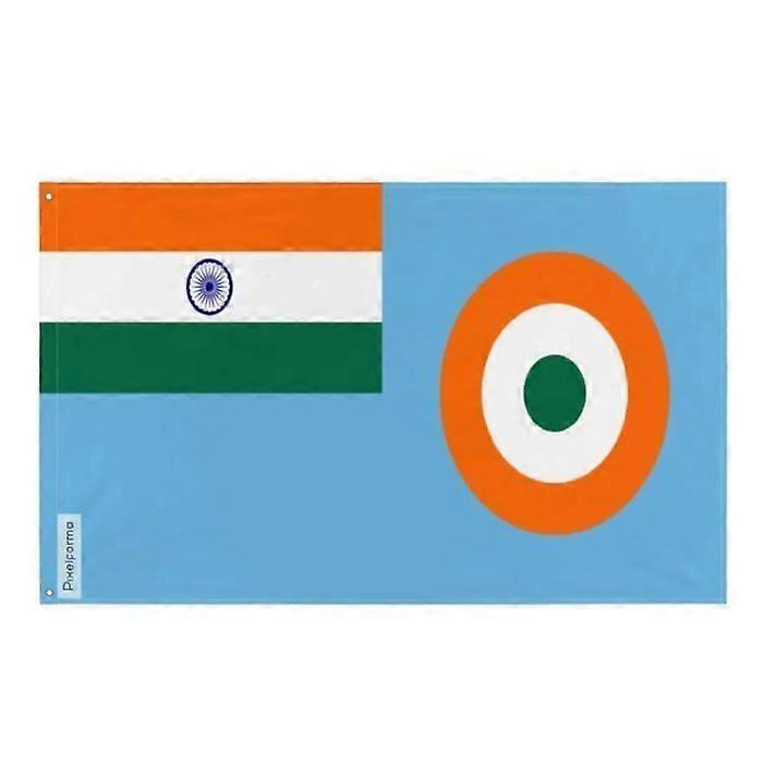 Indian Air Force Flag – 128 x 192 cm – Polyester – Iron Grommets – Durable
