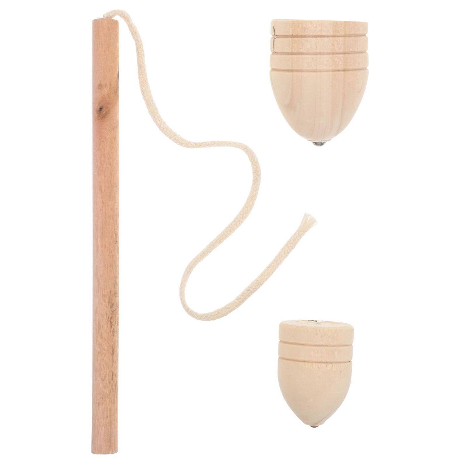 Wooden Spinning Top Toy, Design Combining Fun and Family Entertainment